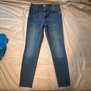 Old Navy Medium Wash Faded Skinny Jeans